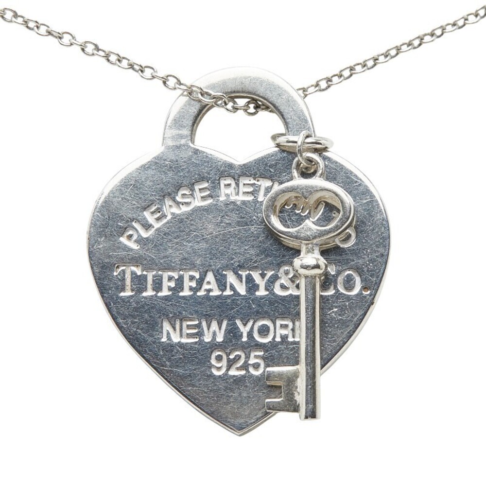Tiffany to Heart Key Necklace Silver Co
